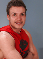 Straight Young Muscle Stud Lewis gets his 1st Manhandling and Squirts Loads of Cum! by English Lads