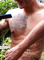 Straight Young Personal Trainer Shows his Muscled Body and Hard Uncut Cock! by English Lads