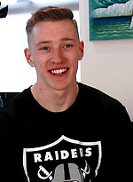Young Straight Blond Hunk Tom Reveals His Ripped Body and Ultra Big Uncut Cock! by English Lads