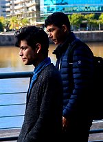 Latino boys Dylan Done and Jonas Bautista fuck after a date in the city. by BF Collection