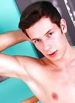Sexy guy Manuel Adams strips nakes and strokes his nice cock. by BF Collection