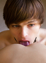 Brunette Bareback by 8Teenboy