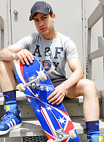 Naked rooftop fun with Ethan Summers by Bentley Race