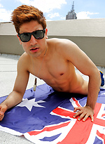 Naked rooftop fun with Ethan Summers by Bentley Race