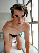 Soaping up with Aussie boy Brad Hunter by Bentley Race With Brad Hunter
