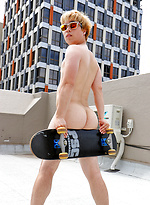 Ryan Kai's nude outdoor shoot and massage by Bentley Race