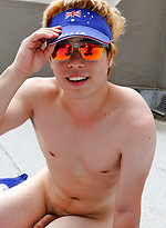 Ryan Kai's nude outdoor shoot and massage by Bentley Race