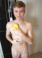 Shower twink jerk off by Doggy Boys With Lucho Cordell