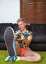 Blond boy's first time on video by Doggy Boys With Bert Meyer
