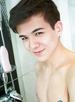 Adorable boy exploring his cock in the bath by BoysFox With Alexandre Lee