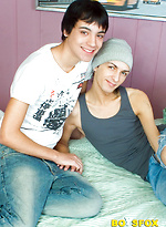 Bareback twink boys Euegene & Jacob by BoysFox
