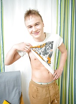 Twink anal toy play for sexy Kasper by Doggy Boys With Kasper Arley