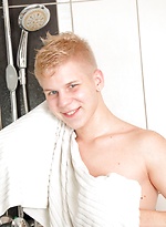 Shower wanking with sexy twink boy Bert by Doggy Boys With Bert Meyer