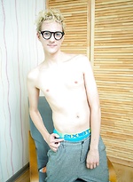 Slim uncut twink Andreas shoots a load by Doggy Boys With Andreas Nilsen