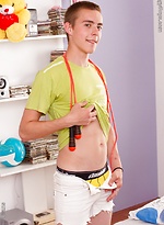 Twink fingering leads to climax! by Doggy Boys