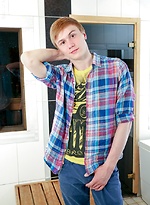 Uncut teen twink Kasper in the shower by Doggy Boys With Kasper Arley