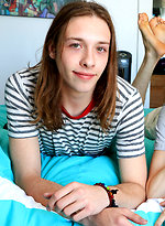 Jamie Satin & Justin Stone. Long-Haired Lover Rams That Butt by Bare Twinks With Justin Stone
