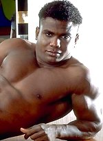Muscled black stallion shows his huge ebony dick by Kristen Bjorn