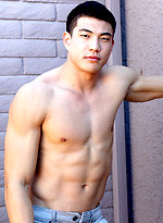 Tall Jock Sean Lee Shoots Some Hoops and Jerks His Uncut COCK by Gayhoopla