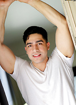 Super Fit Hung Cock Diego Cruz Jerks Off by Gayhoopla With Diego Cruz