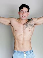 Super Fit Hung Cock Diego Cruz Jerks Off by Gayhoopla With Diego Cruz