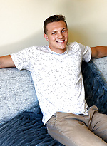 Big Cock Blonde Ryan Lacey Jerks Off by Gayhoopla