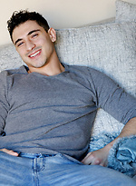 Peter Grom Jerks His Big Cock by Gayhoopla