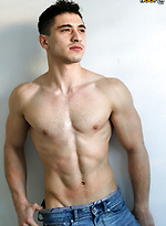 Peter Grom Jerks His Big Cock by Gayhoopla