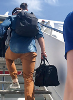 Price Hogan Jerks Off On Airplane To Europe by Gayhoopla