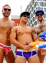 Here comes the Summer! Aussie boys naked outside by Bentley Race