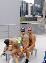 Here comes the Summer! Aussie boys naked outside by Bentley Race