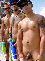 Here comes the Summer! Aussie boys naked outside by Bentley Race
