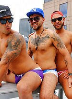 Here comes the Summer! Aussie boys naked outside by Bentley Race