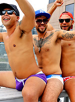 Here comes the Summer! Aussie boys naked outside by Bentley Race