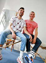 William Moore and Brock Matthews rough fucking session by Bentley Race