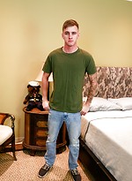 Hot studs Marc Montana & Ryan Jordan fuck by Active Duty