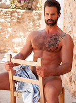 Tattooed hunk Dany Robles shows his perfect muscled body by LucasKazan With Dani Robles