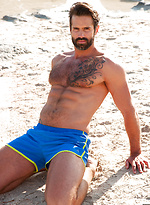 Tattooed hunk Dany Robles shows his perfect muscled body by LucasKazan With Dani Robles