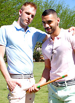 Beefy top settles the score with horny bottom over a hot and sweaty match of croquet. by Man Royale With Arad Winwin