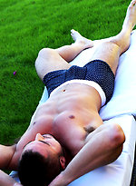 Thick Muscle Jock George Gomez Strokes His Cock by Gayhoopla With George Gomez