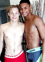 Ian Borne Fucks Twink Blonde Leonardo Accosi by Gayhoopla