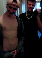 Shy polish boy in cap given huge load facial while FIT Hunk CHAV 8