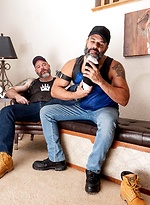 Sterling Johnson and Kurt Jacobs - Worship Pig by Hairy and Raw With Kurt Jacobs