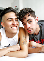 Horny boys Brock and Andy's first shoot together by Bentley Race