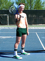Thick dick top and sub bottom suck and fuck after a sweaty game of tennis. by Man Royale