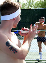 Thick dick top and sub bottom suck and fuck after a sweaty game of tennis. by Man Royale