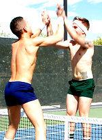 Thick dick top and sub bottom suck and fuck after a sweaty game of tennis. by Man Royale