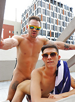 Summer Shoots - Tate Ryder and Andy Samuel - Raunchy fun on the roof by Bentley Race
