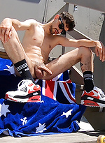 My summer shoot with French twink Brock Matthews by Bentley Race