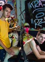 Tasty Twink Ass Spanked and Fucked Raw by Young Bastards